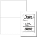 MFLABEL Round Corner 2-UP Half Sheet Shipping Labels - Reliable Print