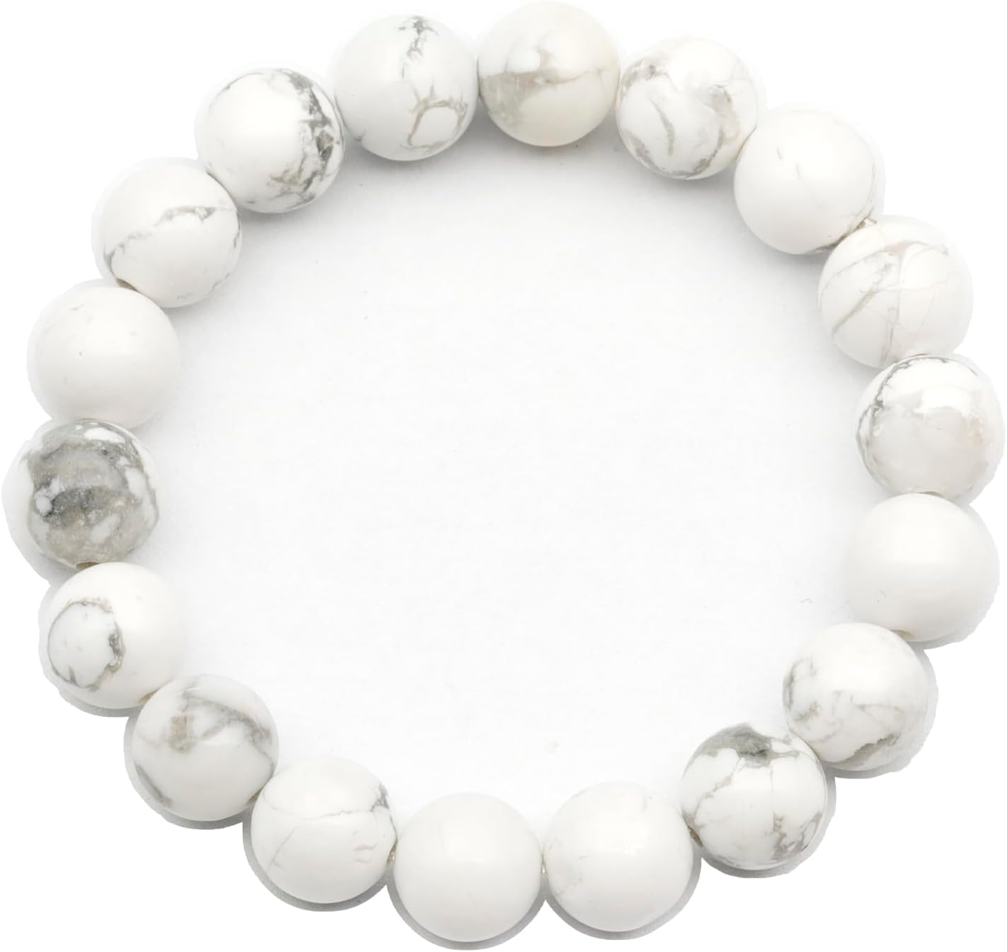 Natural Fluorite Beaded Stretchy Bracelet for Healing and Style