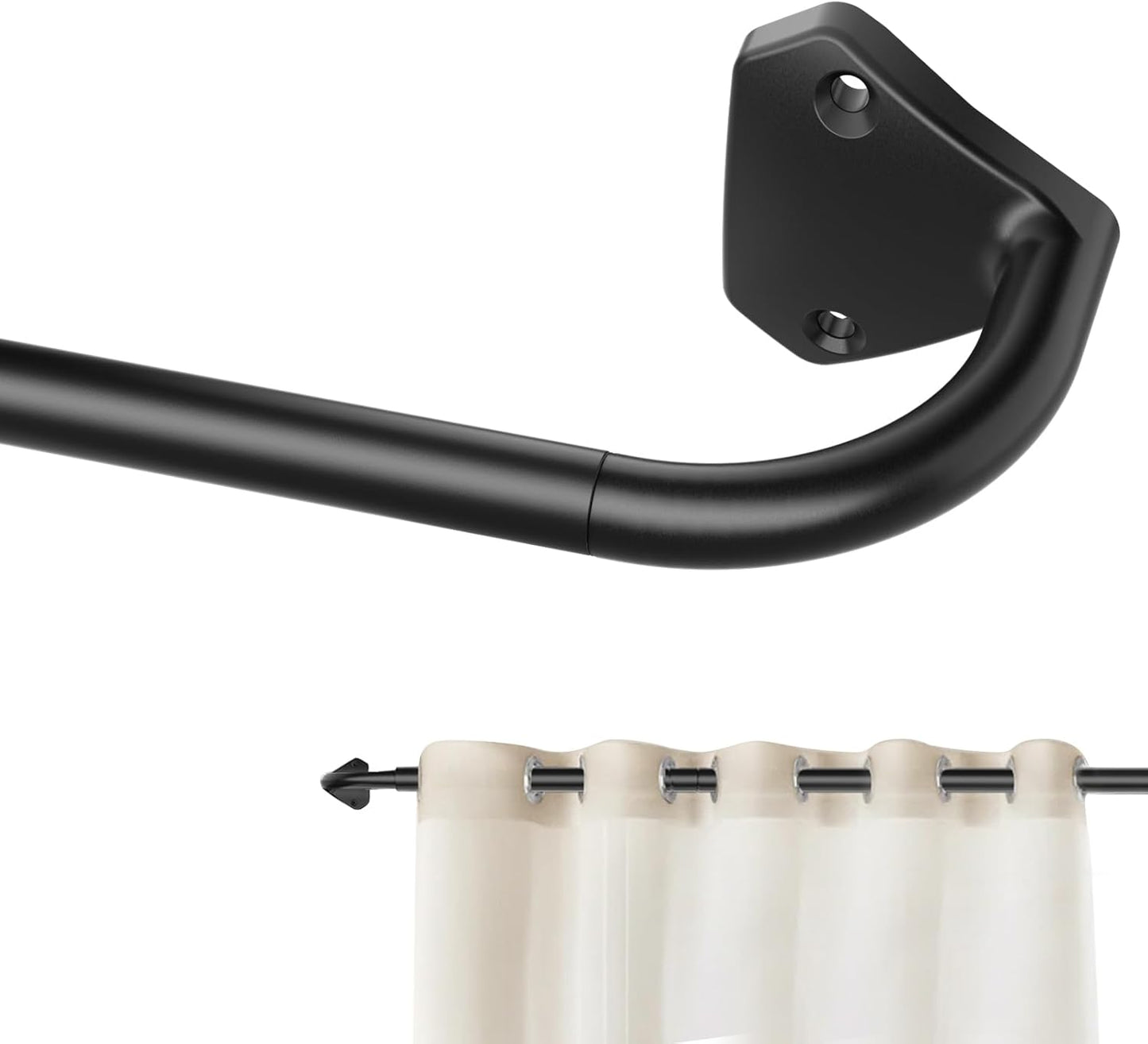 Adjustable Blackout Curtain Rods: Perfect for Any Window Size!