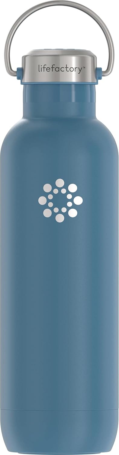 Lifefactory 24-Ounce Stainless Steel Vacuum-Insulated Bottle