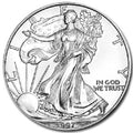1997 American Silver Eagle.999 Fine Silver Dollar - With COA