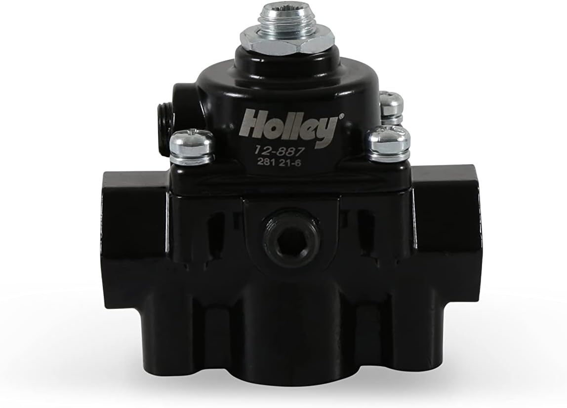 Holley Bypass Regulator with 6 Psi for Optimal Fuel Control