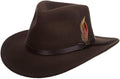 Scala Classico Crushable Felt Outback Hat - Packable Style for Travel