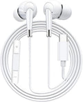 Type C Earphones Wired USB C In Ear Headphones - Noise Isolating