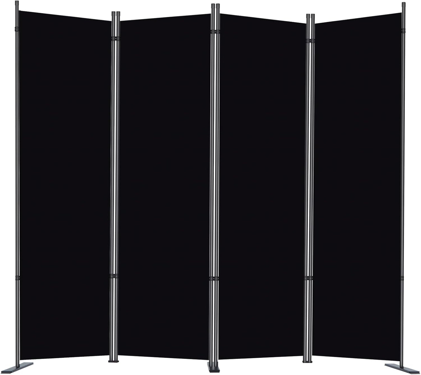 RANTILA 4 Panel Room Divider for Privacy and Space Separation