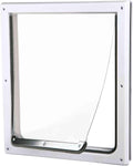Trixie 2-Way Locking Dog Door for Medium to X-Large Dogs - Quiet