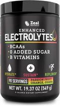 Enhanced Electrolyte Powder (Passion Fruit Orange Guava) - Zero Sugar