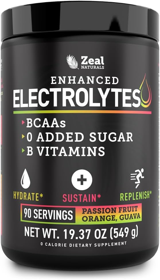 Enhanced Electrolyte Powder for Hydration & Recovery - 90ct