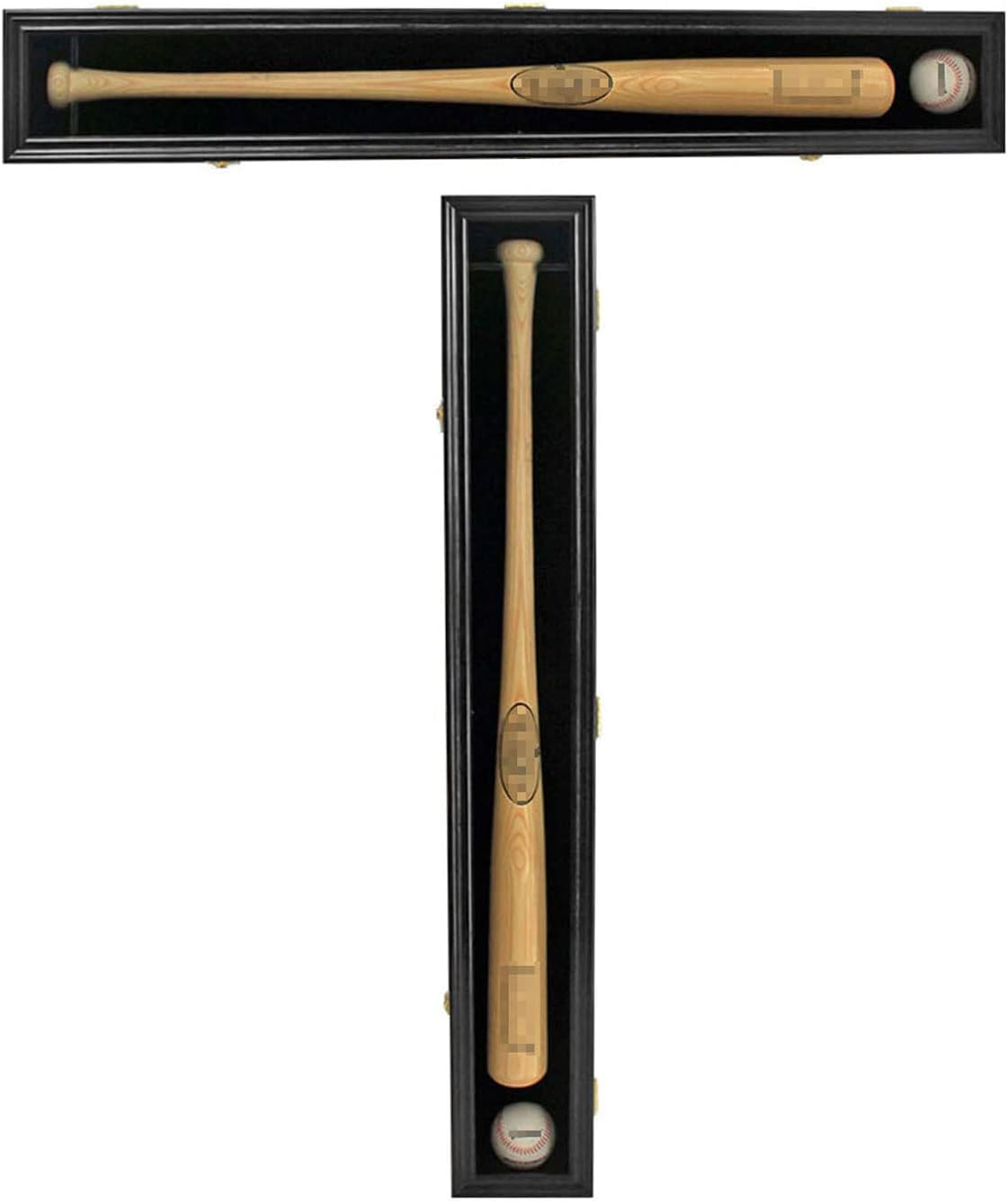 DisplayGifts Pro Collector's Baseball Bat Display Case Frame