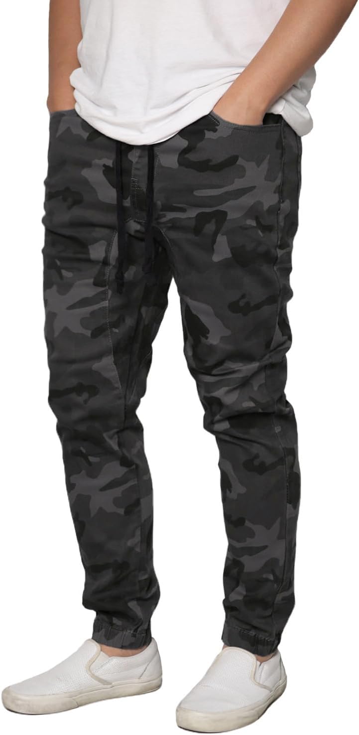 URBANJ Men's Stretch Twill Drop Crotch Jogger Pants Review