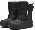 Toddler Snow Boots Waterproof Insulated Faux Fur - Easy On/Off Fit