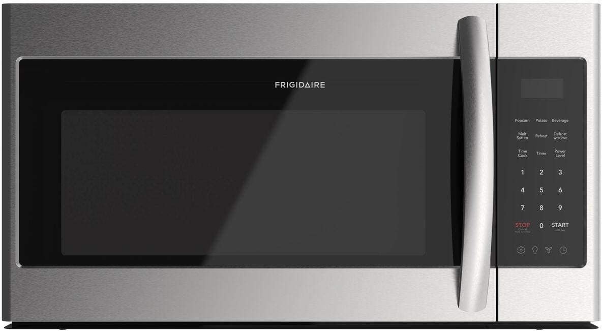 Frigidaire Stainless Steel Over The Range Microwave - 1.8 cu.ft Capacity, 1000 Cooking Watts, Child Lock