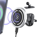 Magnetic Wireless Car Charger Compatible with MagSafe Mount - 360