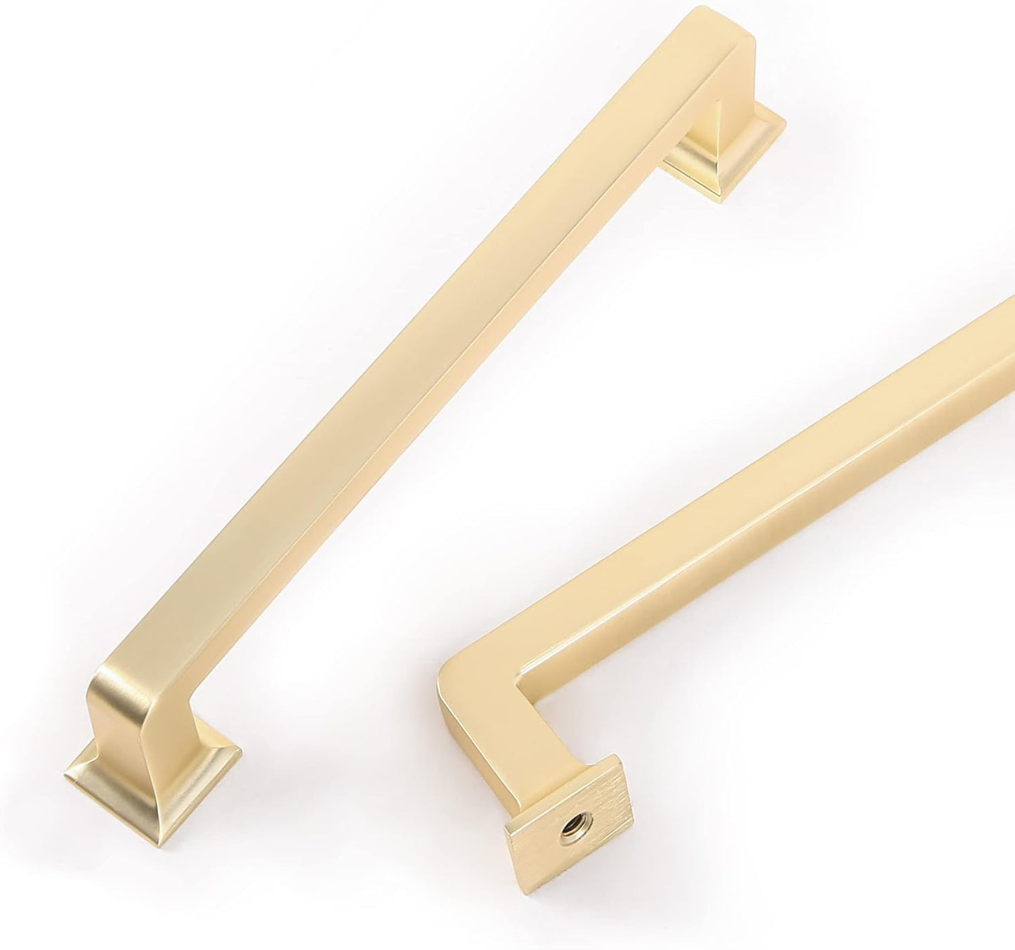 Brushed Brass Kitchen Cabinet Handles for Stylish Interiors