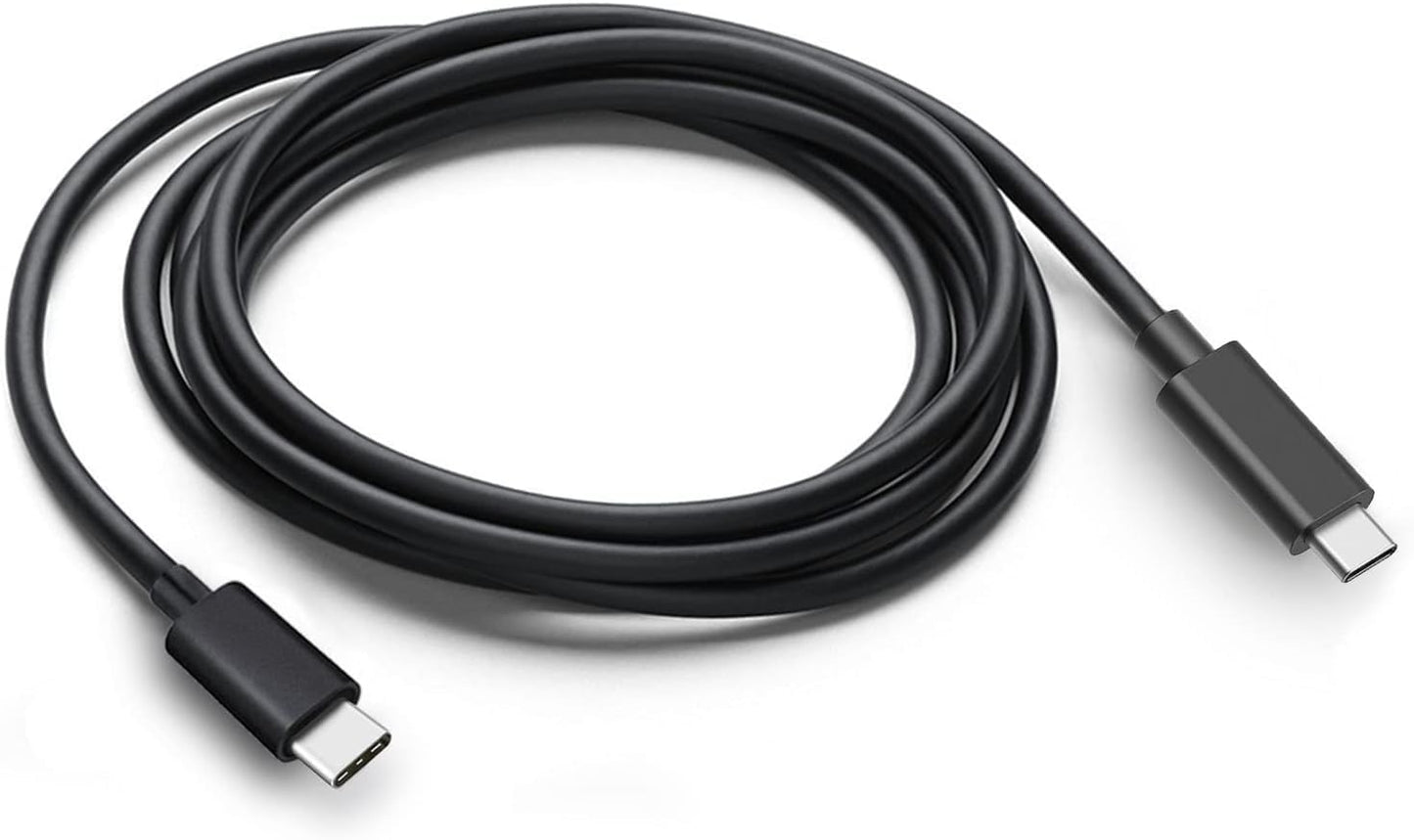 High-Speed 5ft USB C Monitor Cable - 4K@144Hz/8K@30Hz, 20Gbps Data, 240W PD Fast Charge