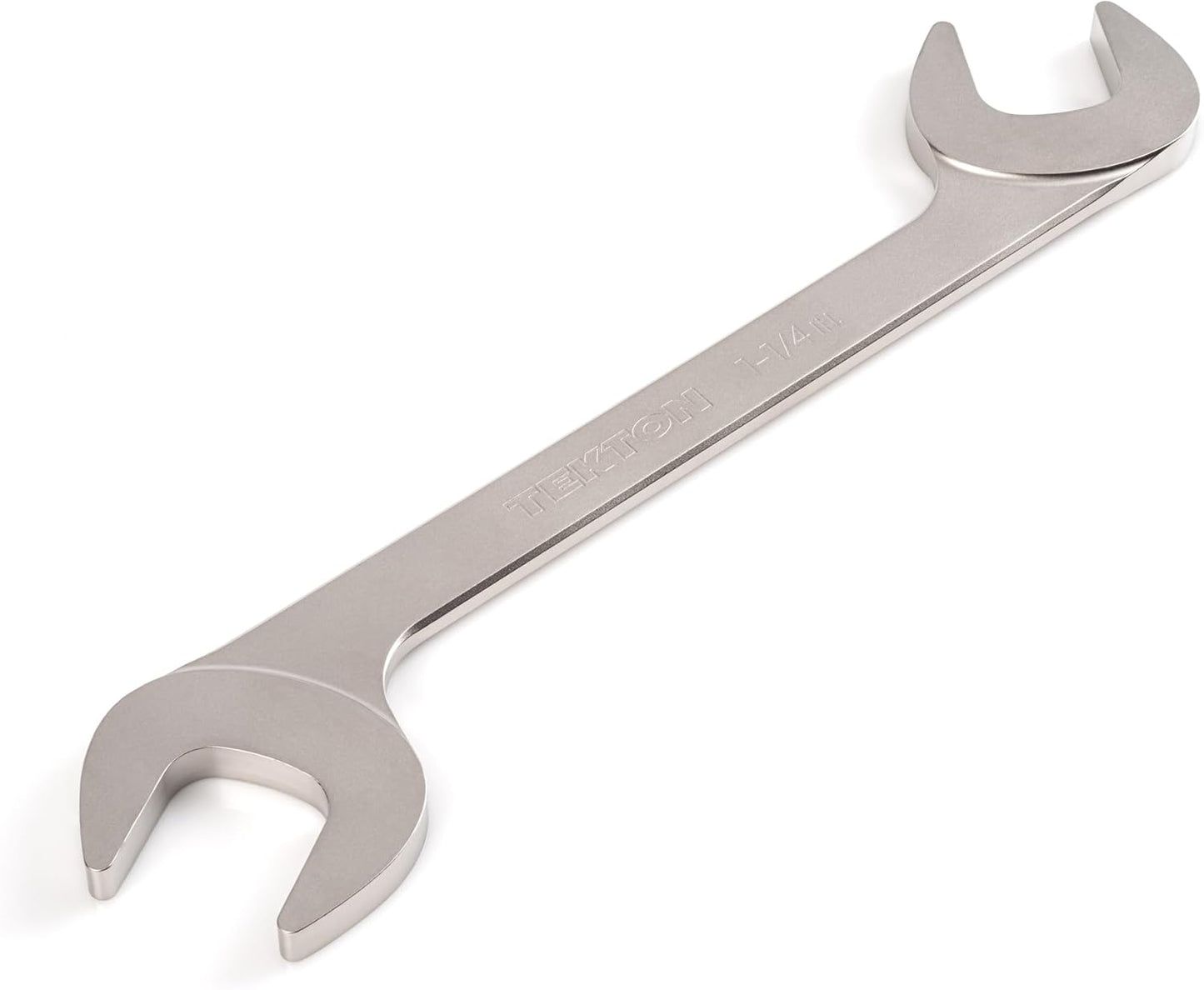 TEKTON 1-1/4 Inch Angle Head Open End Wrench for Precision