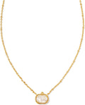 Pumpkin Short Pendant Necklace - Festive Fall Statement