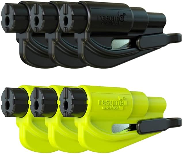 resqme Emergency Keychain Car Escape Tool for Safety