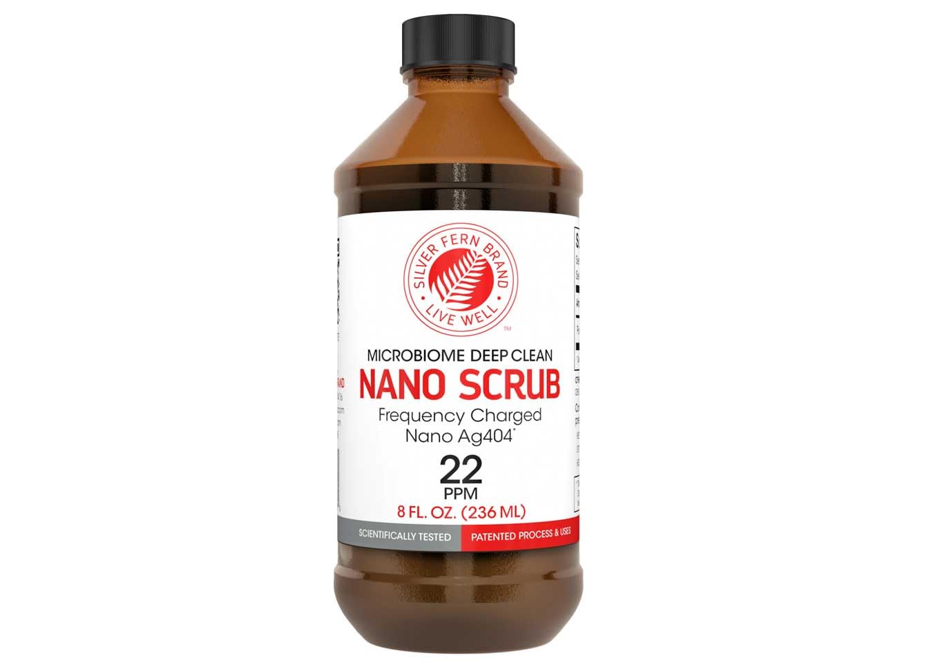 Nano Scrub Liquid with Frequency Activated Nano Ag4O4 - 48 Servings