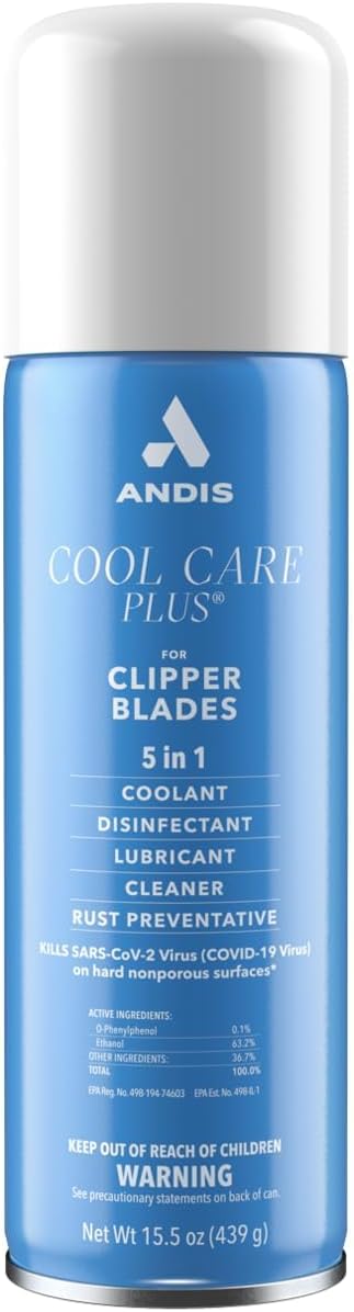 Andis Cool Care Plus for Blades - 15.5 Ounce Pack of 6