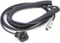 Rugged Radios PTT-HM-CCXL 3-Pin Hole Mount Push to Talk Cable