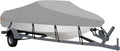 OutdoorLines Waterproof Boat Cover 14-16 ft Long - Heavy Duty UV