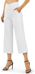 Women's Stylish Yoga Capris with Wide Legs from G4Free