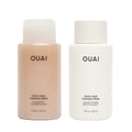 OUAI Thick Hair Shampoo and Conditioner Set for Frizz Control