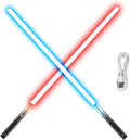 VEVOR Light Sword 2 Pack - Rechargeable RGB Swords with Sound