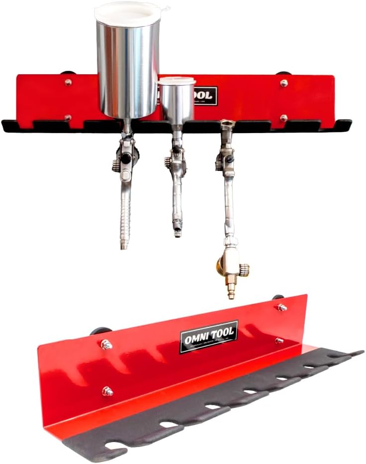 LAUCO Omni Tool Multiple Paint Spray Gun Holder for 7 Guns