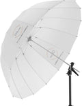 Glow Easy Lock Large Deep Translucent Fiberglass Umbrella 51in - Soft
