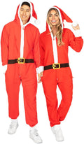 Tipsy Elves Comfy Christmas Onesies for Adults - Festive Jumpsuits