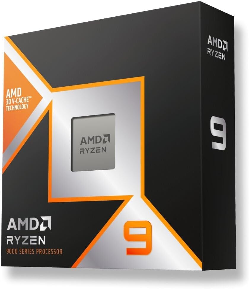 AMD Ryzen 9 9900X3D 12-Core Processor for Gaming and Content Creation