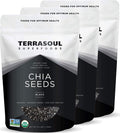 Black Chia Seeds Bulk 7.5 lb Pack of 3 - Organic, Non-GMO Value