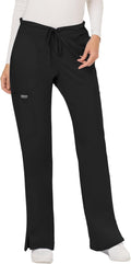Cherokee Mid Rise Moderate Flare Drawstring Scrub Pant (Style P21W)
