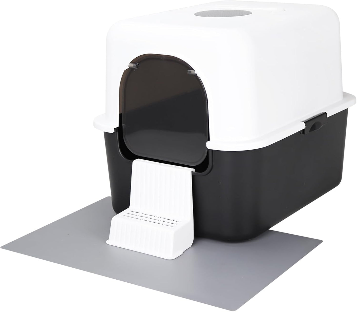 Sfozstra Cat Litter Box with Lid: Splash-Proof and Odorless
