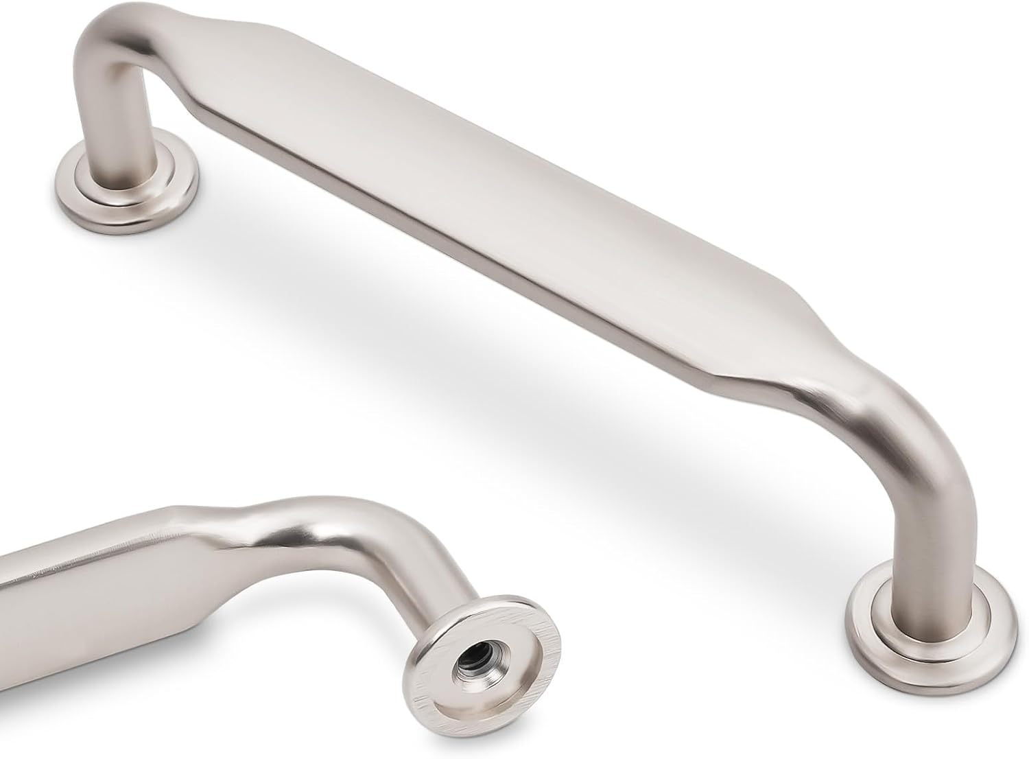 10 Pack Brushed Satin Nickel Cabinet Pulls for Kitchen Cabinets