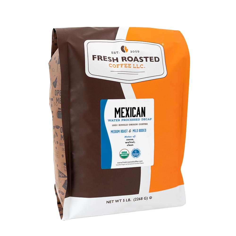 Organic Mexican Water-Processed Decaf Coffee for True Flavor Lovers