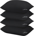 Queen Size Bed Pillows 4 Pack - Hotel-Style Support and Fluff