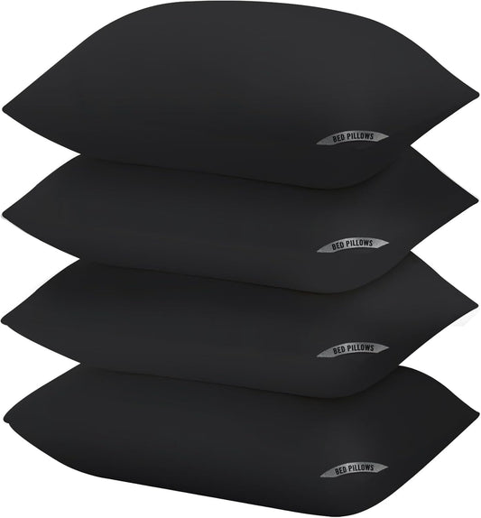Sycoodeal Queen Size Bed Pillows for Sleeping - 4 Pack Luxury