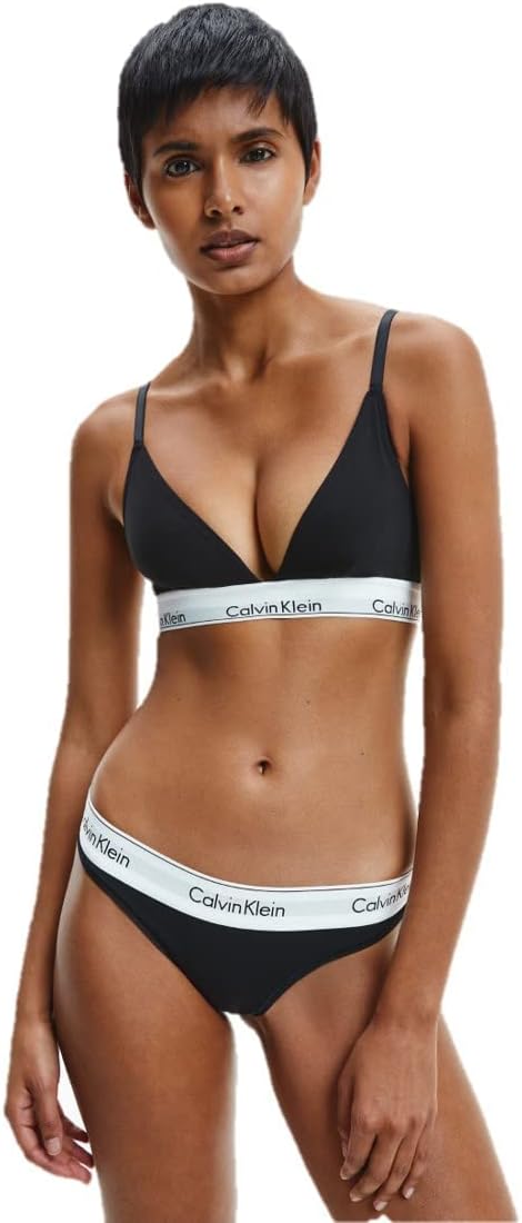 Calvin Klein Women's Modern Cotton Thong-Panty for Ultimate Comfort