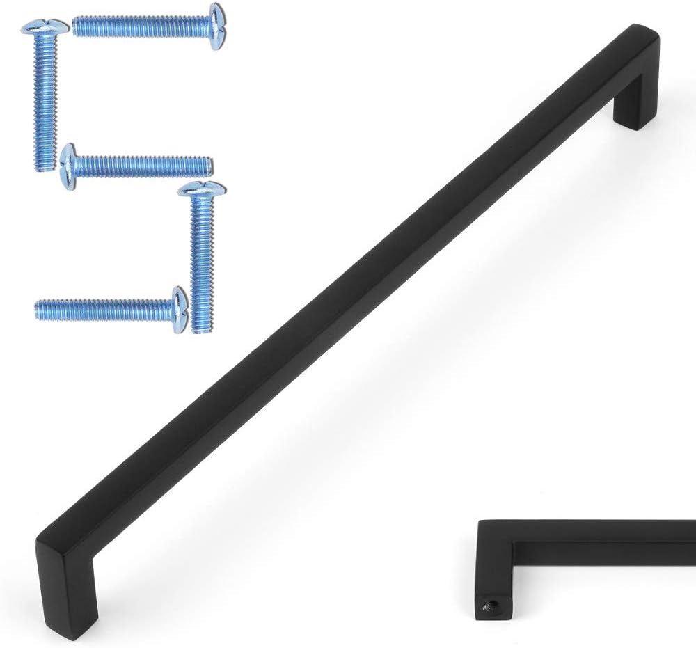 KOOFIZO Solid Square Bar Cabinet Handle for Modern Furniture