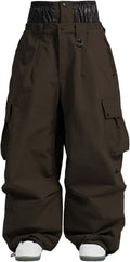 Men Women Snowboard Pants Snow Super Baggy Insulated Winterproof