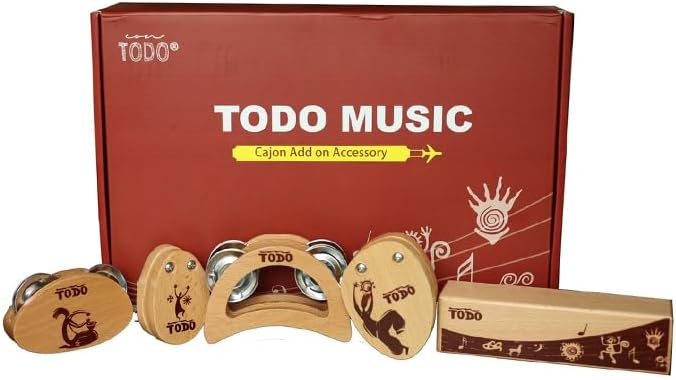 TODO Afro Cajon Accessory for Enhanced Cajon Drum Experience