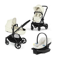 Seashell Beige EOS 5-in-1 Travel System Stroller - Versatile Travel