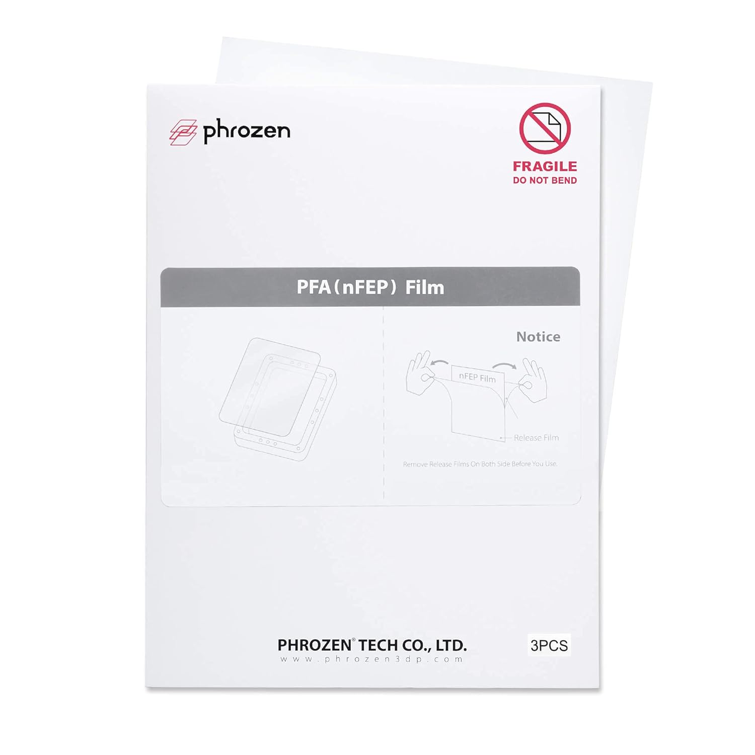 Phrozen PFA (nFEP) Release Film for Accurate 3D Printing Results