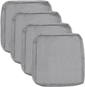 Sqodok Patio Cushion Covers 25x25 in 4Pack - Waterproof Replacement