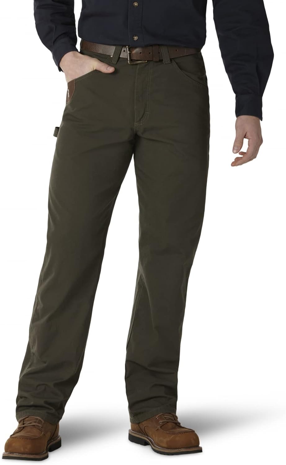 Wrangler RIGGS WORKWEAR Men's Carpenter Jean for Comfort & Durability