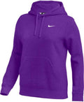 Nike Womens Pullover Fleece Hoodie Purple Large - Warm, Layerable Fit