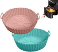 Reusable Air Fryer Silicone Liners - Ditch Parchment Paper!